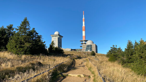 Blick auf den Brockenturm