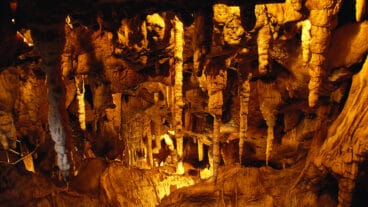 Eine Tropfsteinhöhle in Rübeland